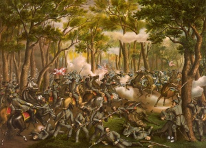 Battle of the Wilderness Allison, K. &. (n.d.). “Battle of the Wilderness.” May 6th, 1864      http://www.loc.gov/pictures/resource/cph.3g01748/?co=pga.