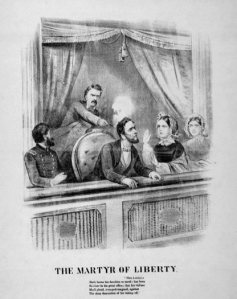 John Wilkes Booth assassinating President Lincoln out of rage from the outcome of the Civil War Taken From: http://memory.loc.gov/ammem/alhtml/alrb/stbdsd/00405300/001.jpg